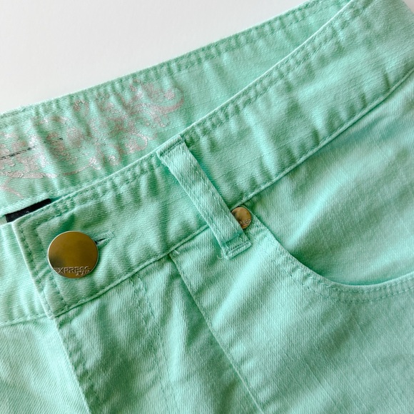 Teal Express Shorts - Picture 3 of 3